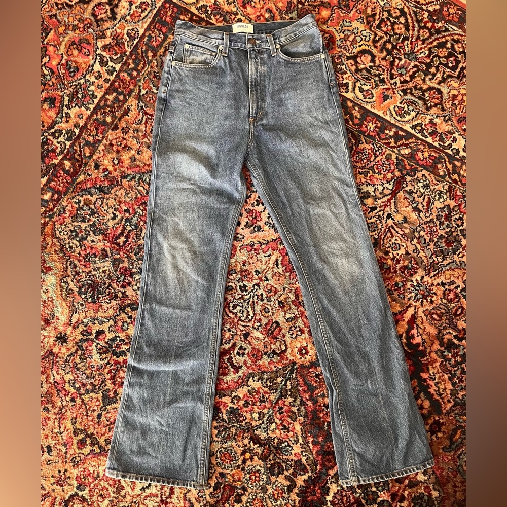 AGOLDE Vintage Hi-Rise Flare Jeans